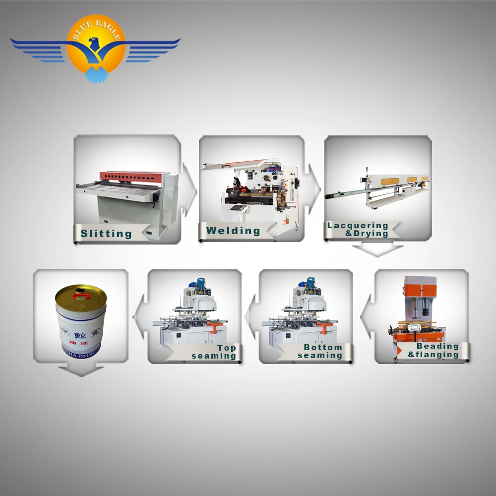 Automatic Seamer	for All Type of Cans for All Type of 0.1-25L Tin Can Production Line